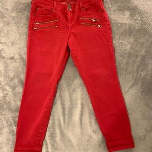 TORRID RED JEGGINGS